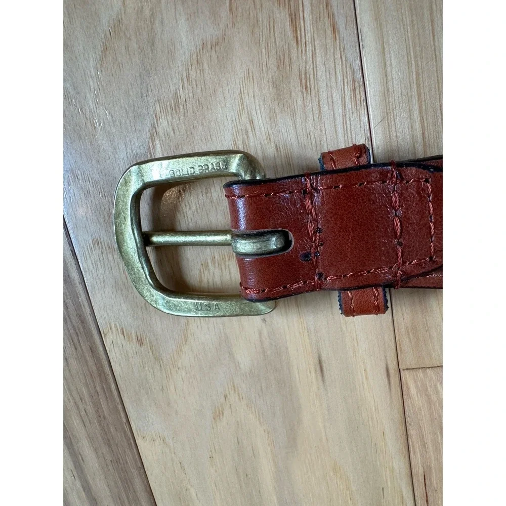 Smathers & Branson Needlepoint Belt Size 42 Elephant and Martini Cocktail Print